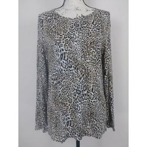 Chicos the ultimate tee womens top sz 2